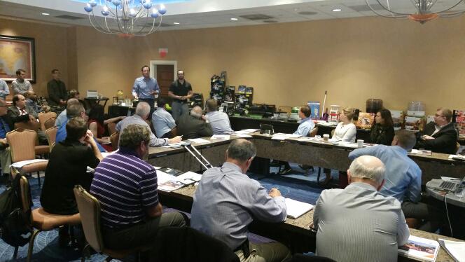 DUALTOOLS's tweet photo. Our #experts @chadwallison and @Kyle_Van_01 educating our #sales team on all things @dualtools http://t.co/4khyPNOWfN