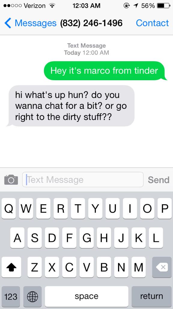 AshleyVee73's tweet photo. @marcomeglio1 found himself a savage #gotinder http://t.co/AgXdmGMXcc