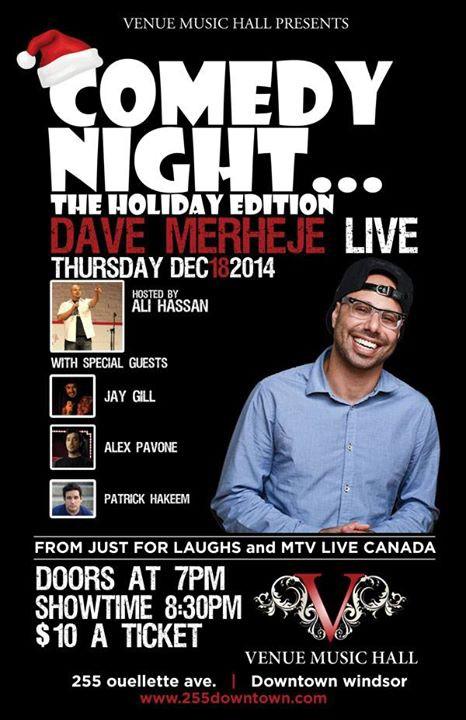MatThemance's tweet photo. @Venue255 December 18th!!#funnyashell http://t.co/LGdk2IdV2h