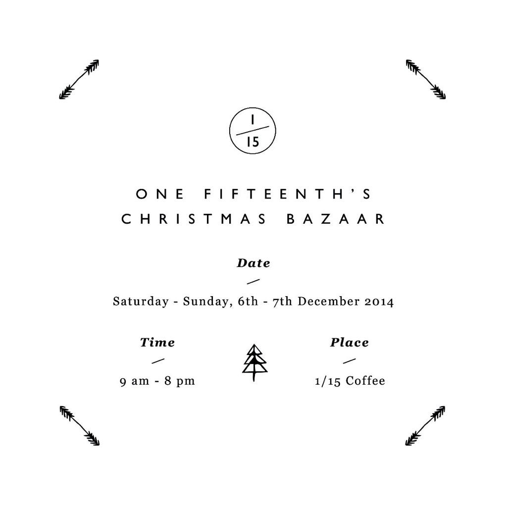 Good Morning! Don't forget to come this weekend for our Christmas Bazaar