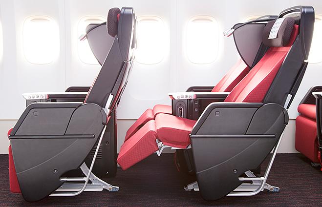 Gadling's tweet photo. Japan Airlines Cuts Seats to Increase Comfort on Long-Haul Flights http://t.co/JOblW98Ddp http://t.co/93HZhKBfU6