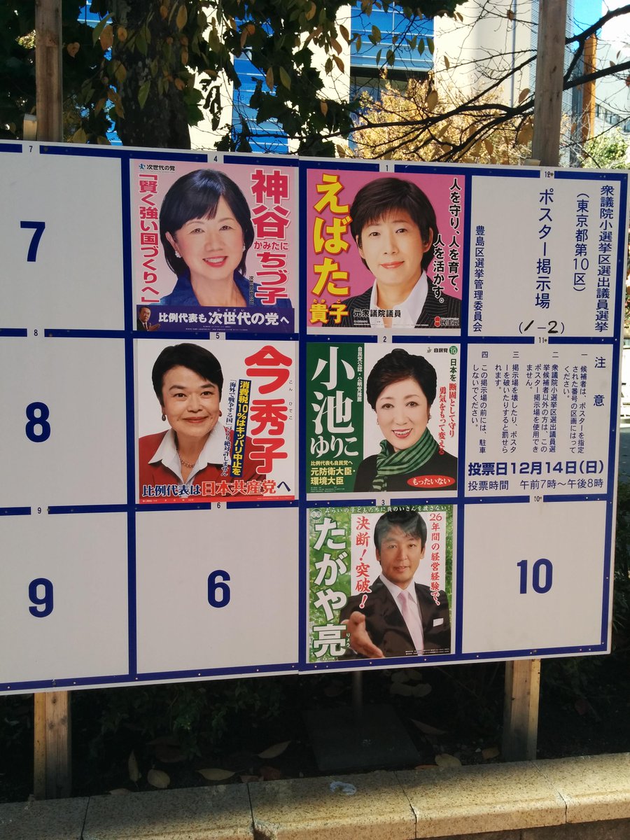 井上ヤスミチ 選挙ポスター見てびっくり 小池ゆりこ先生 ちょっと画像いじりすぎじゃありませんか 古い映画の手描きのポスター のような顔写真 総天然色って落書き入れたくなった 印象強すぎて他の候補者のポスター見忘れたので 戦略としては成功か 井上ヤスミチ 選挙ポスター見てびっくり 小池ゆりこ先生 ちょっと画像いじりすぎじゃありませんか 古い映画の手描きのポスター のような顔写真 総天然色って落書き入れたくなった 印象強すぎて他の候補者のポスター見忘れたので 戦略としては成功か