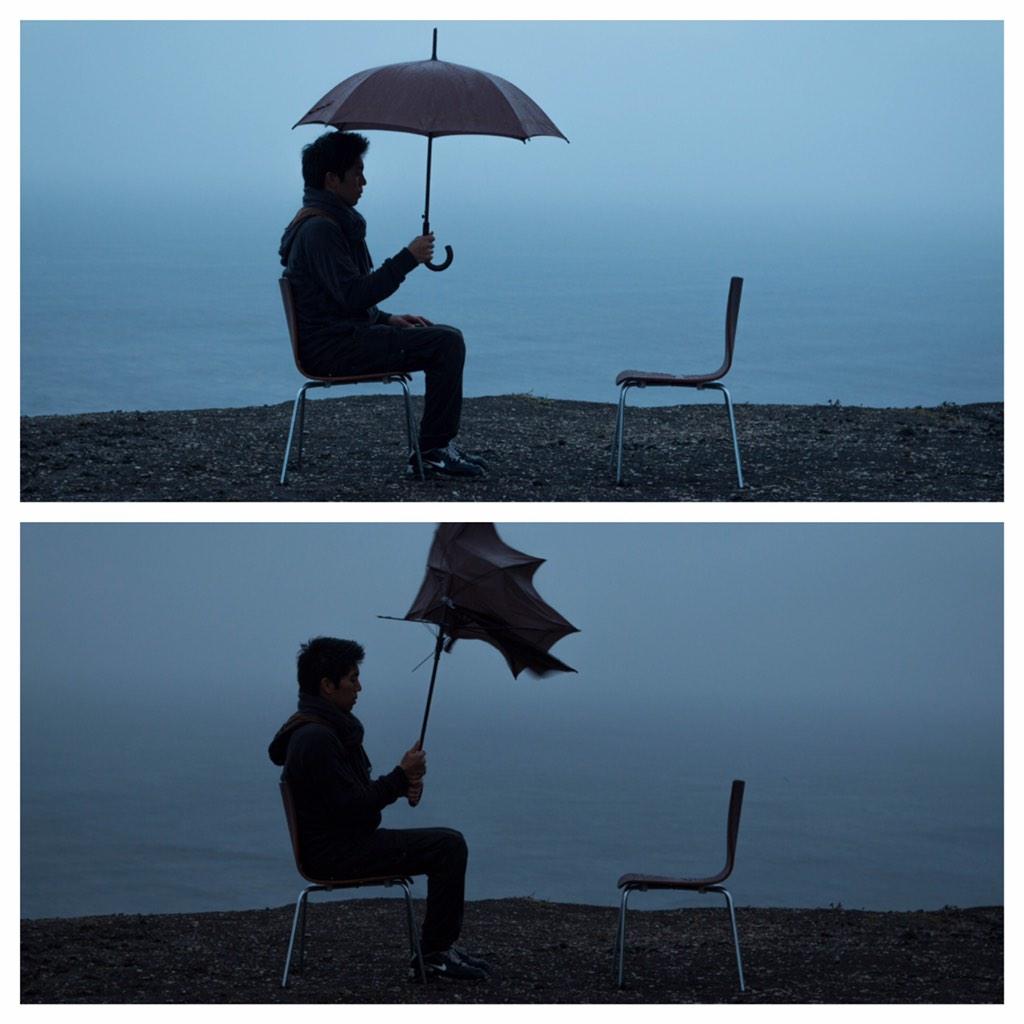 Photography experiment in #LA rain. "Slices Of Infinity: Cean and ..." #h2hart #h2hphotography #SOI