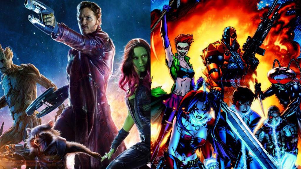 BATTLE OF THE DAY: 
RT for GUARDIANS OF THE GALAXY
FAV for SUICIDE SQUAD
