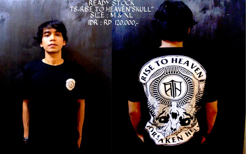 TS "SKULL" <a href="/Risetoheaven696/">RISE TO HEAVEN</a> X <a href="/DOOMMerch/">DOOM CUSTOM WEAR</a> IDR: 120K