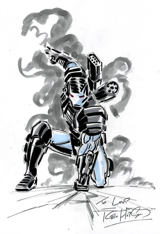 Sketch for the Lille Comic Festival, which I'll be attending this weekend.