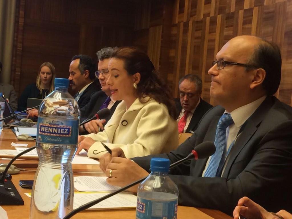 richardhowitt's tweet photo. I hear Ecuador say "want a constructive, democratic &amp; open dialogue" on legally binding instrument on #BizHumanRights http://t.co/ocUn4fTMJK