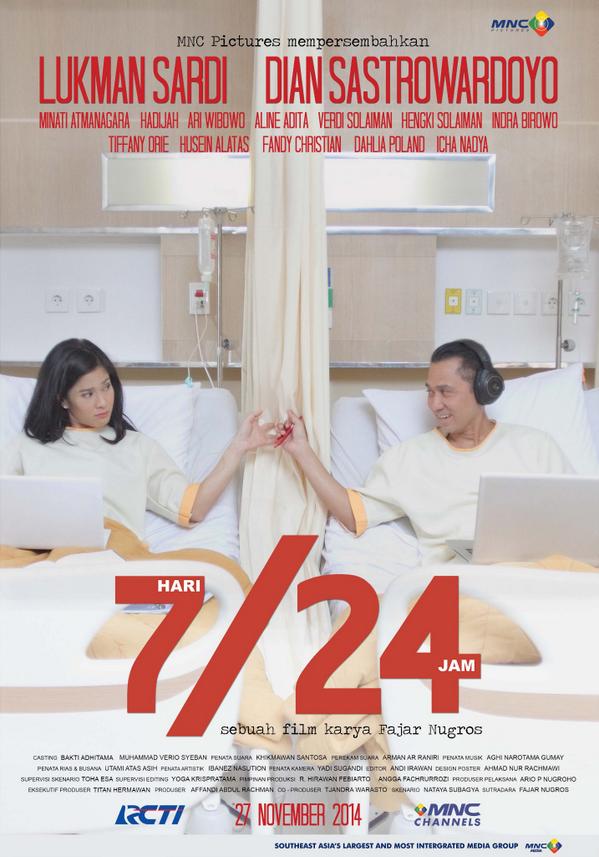 Gimana ya rasanya hidup 7 Hari 24 Jam ga terpisahkan sedetik pun dengan pasangan kita? Pengen tahu? Tonton @724Movie
