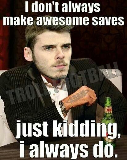TheFootballFeel's tweet photo. David De Gea http://t.co/6E1ESB39dL