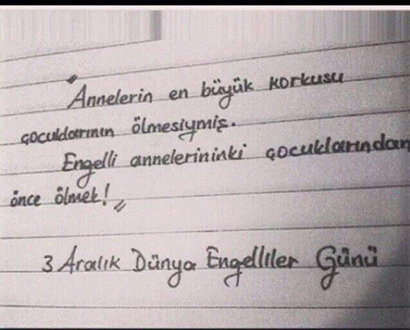 #3AralıkDünyaEngellilerGünü