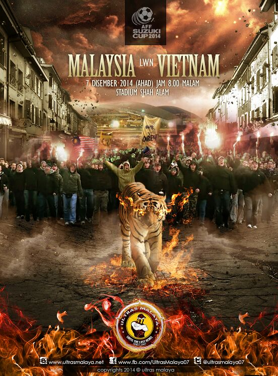 ultrasmalaya07's tweet photo. Separuh Akhir Pertama #AFFSuzukiCup
Malaysia lwn. Vietnam

#BangkitBersama http://t.co/nPmXSB4jlq