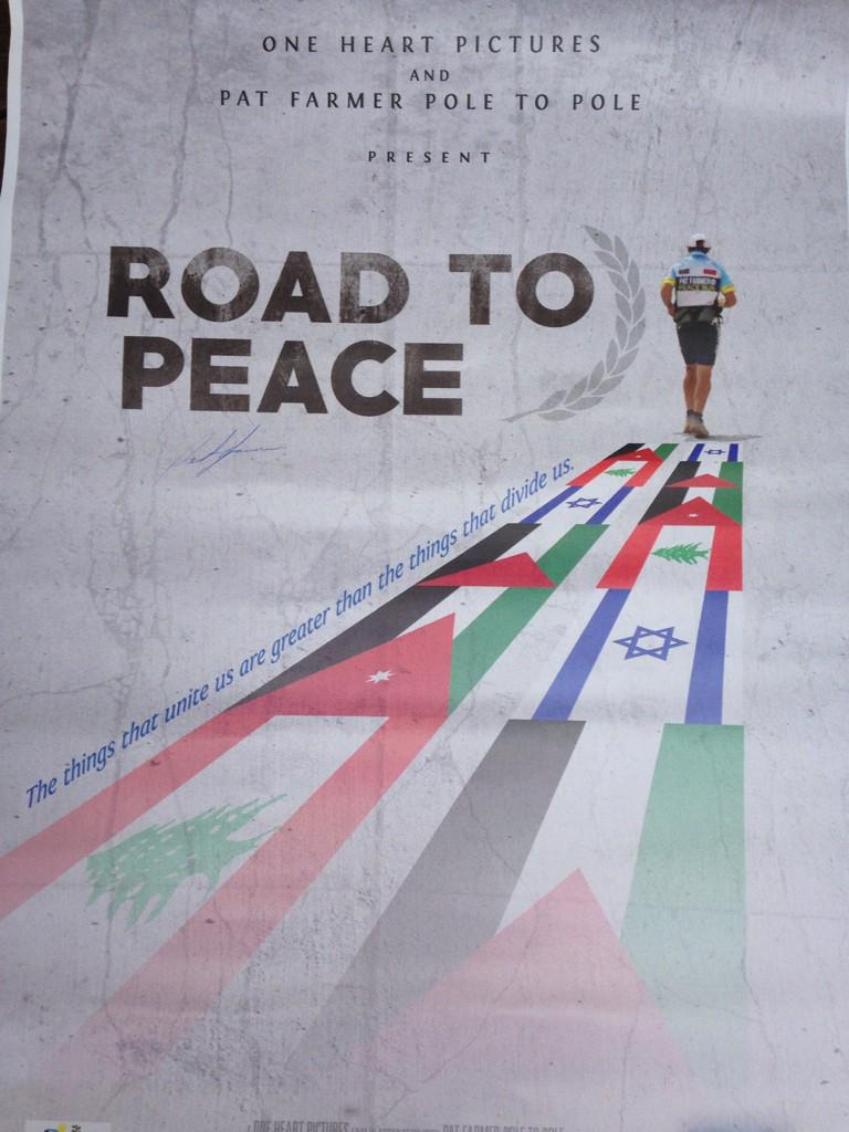 ShaBlair's tweet photo. Looking forward to watching #road to #peace @patfarmerrunner http://t.co/yLrGtHnKzs