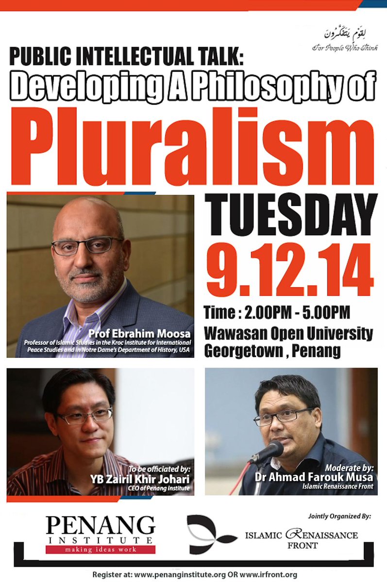 gamusofficial's tweet image. Siapa ada kat Penang jemput datang event ni bincang pasal Pluralism. irfront.net/post/events/pu…
