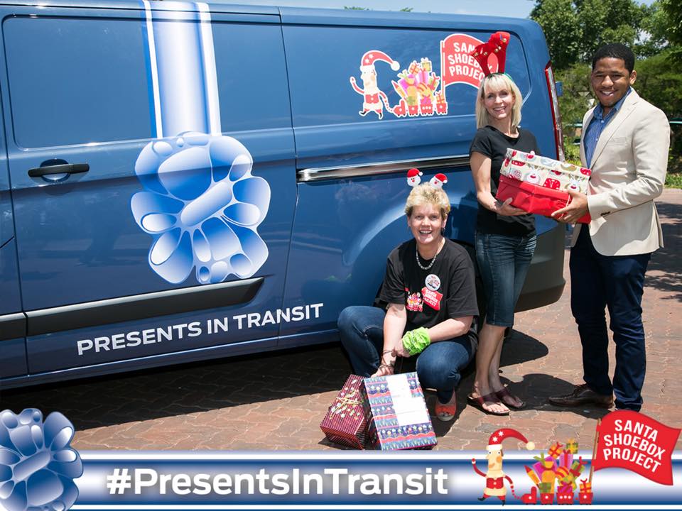 SantaShoebox's tweet photo. WOW & THANKS @FordSouthAfrica donating use of 2 transit vans: http://t.co/jfsm67UIFH #PresentsInTransit #SSB2014 http://t.co/vpu9WZVxzN
