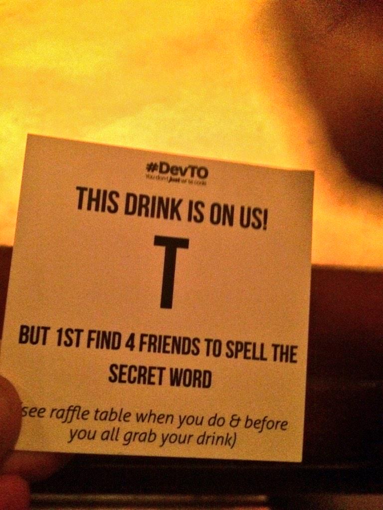 JonGauthier's tweet image. Great seeing the @DevTO crew @clickflickca @kdblez @naelshawwa @jonezy tonight #TOTechBash keep on rocking guys