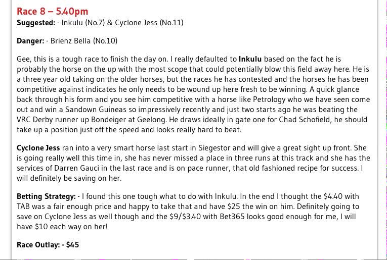 PuntingBaron's tweet photo. Inkulu tops off a cracking #midweekdabble for subscribers! Lovely ride from #Chad http://t.co/wJ8t1GLdpR