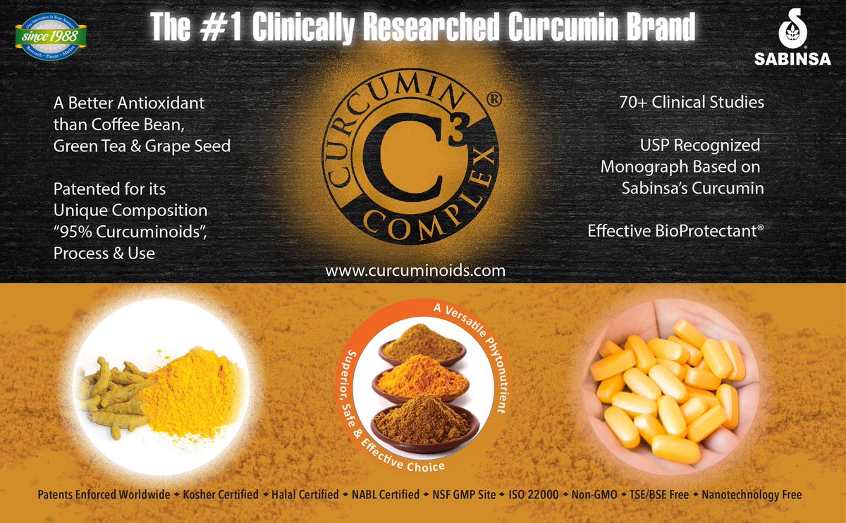 VipinVijay6's tweet image. #IPreferC3Complex  number 1 clinically researched brand join @sabinsa  Europe @ Booth F18 #HiEurope #IPreferBioPerine