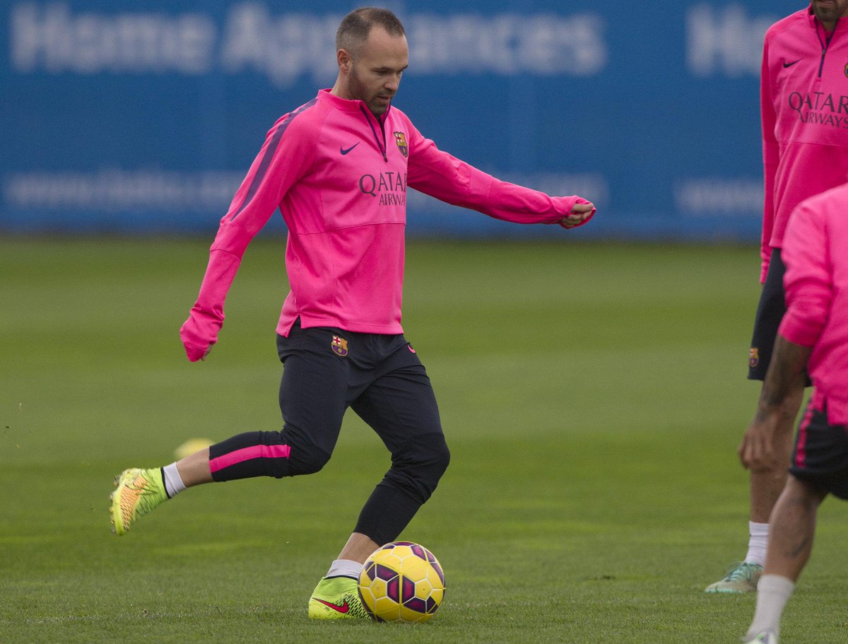 Iniesta In Squad To Face Huesca Andres Iniesta - FlyBarca