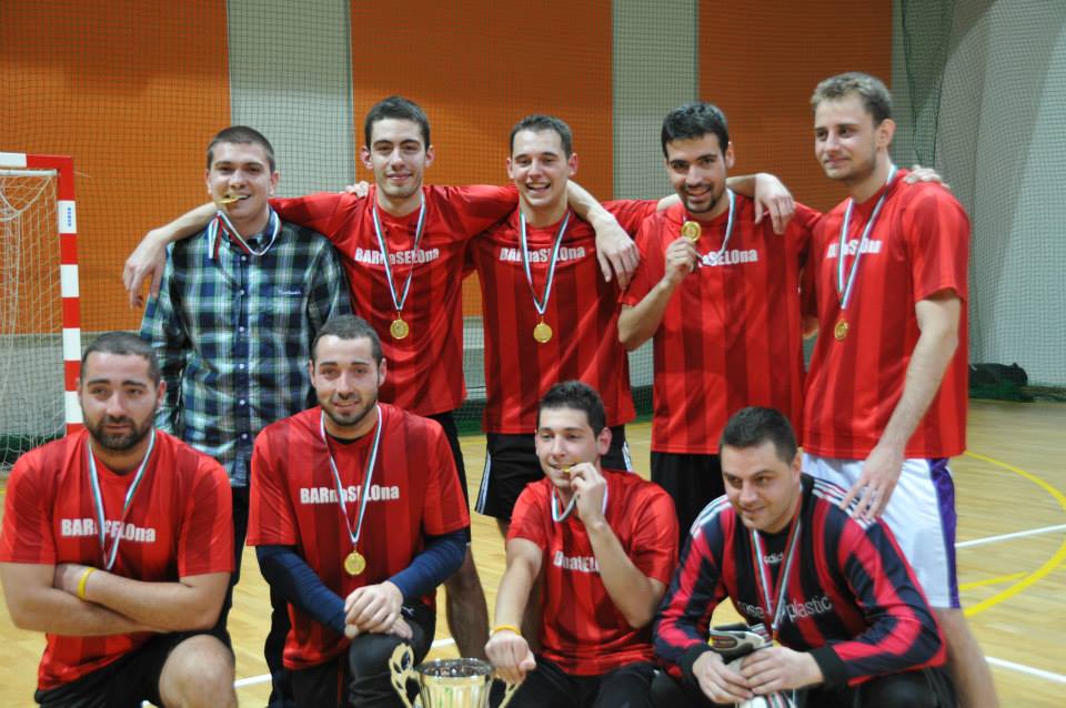 AUBGSoccer's tweet photo. BARnaSELONA-AUBG Fall 2014 Soccer Champion!! Well deserved,guys! #aubg #soccer @aubgcurious @melodyMN # #thechampions http://t.co/HuWbvFSyql