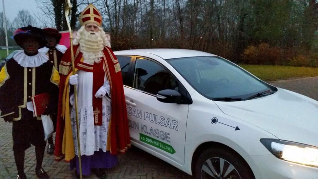 AutodeWinter's tweet image. De nieuwe #Nissan Pulsar! De ultieme Sintmobiel! Wat een comfort en ruimte aldus #Sinterklaas