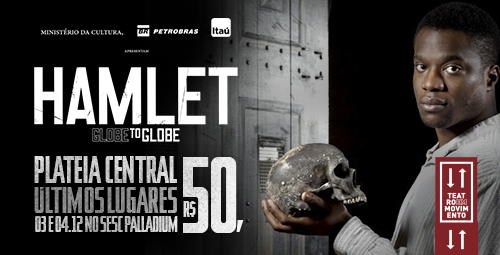 Vc está c sorte! Últimos ingressos <a href="/The_Globe/">Shakespeare’s Globe</a> no <a href="/sescpalladium/">SESC PALLADIUM</a> bit.ly/ingressohamlet #hamletBH #Shakespeare #teatro