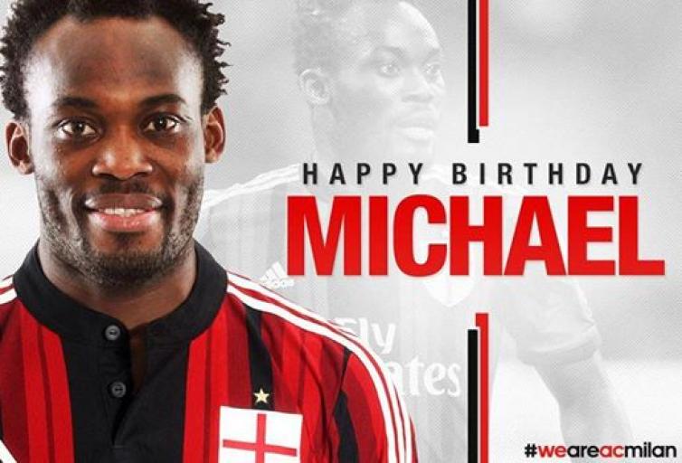 Happy Birthday to Michael Essien  