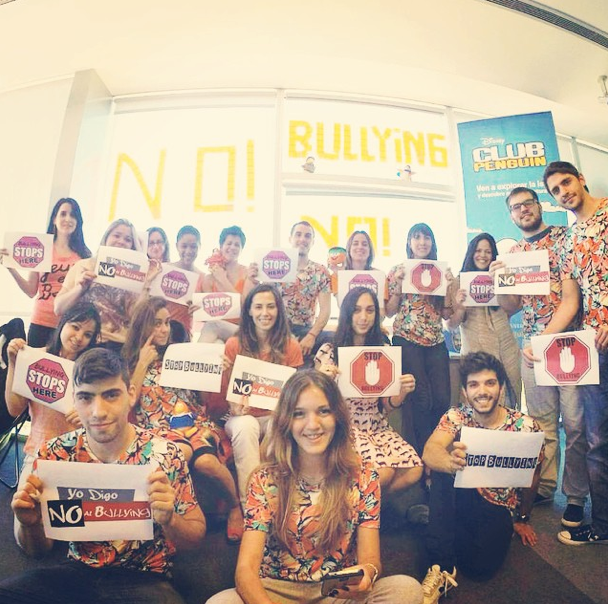 DI_Jobs's tweet photo. See how @DisneyInteract Buenos Aires said no to bullying for #UnityDay2014. http://t.co/hToml7LMBO