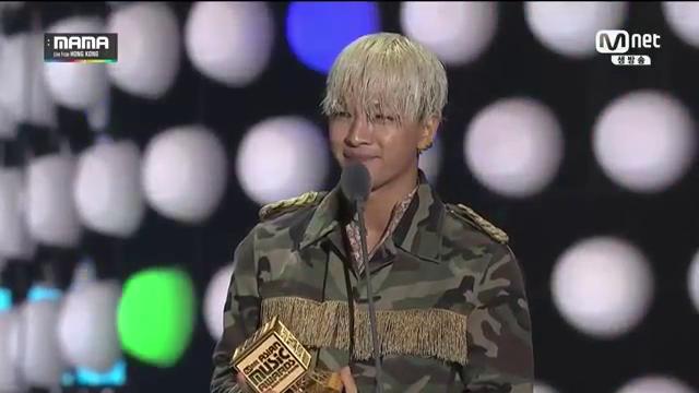 MnetMAMA's tweet photo. [#2014MAMA] Best Male Artist_TAEYANG ! Congrats on winning the award! http://t.co/Y2Z1k8lT0t
