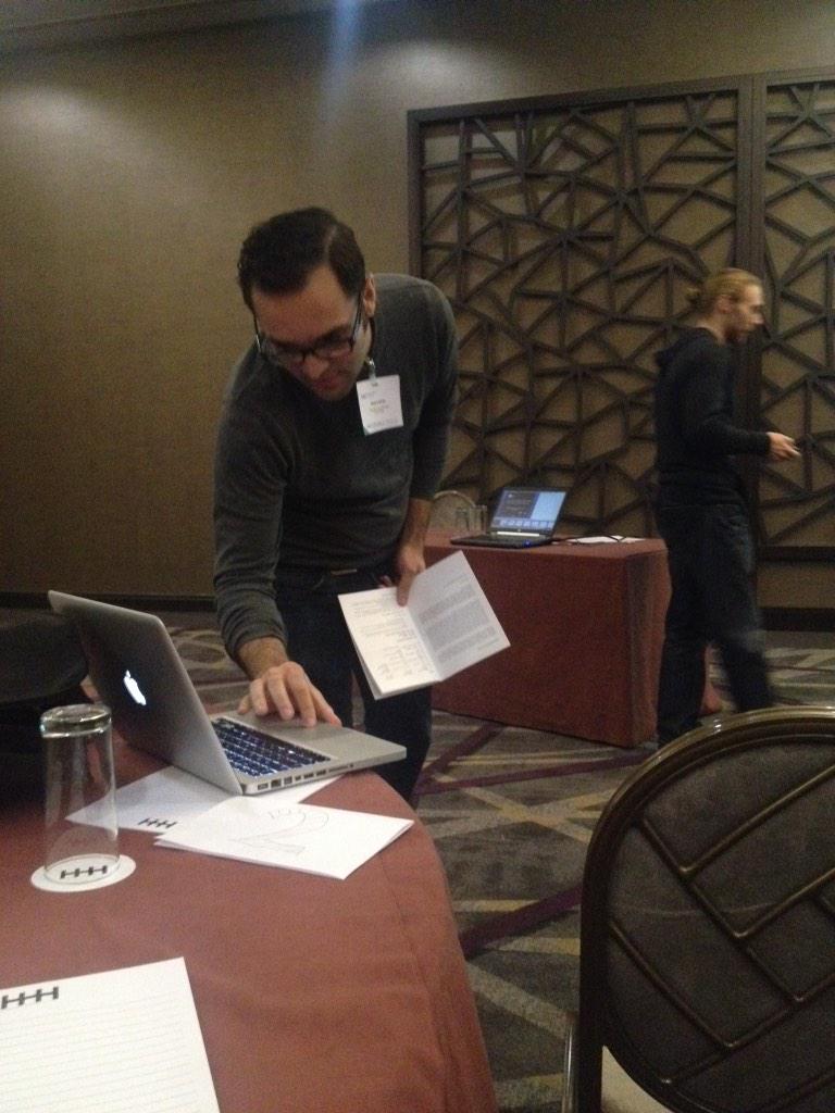 cecim's tweet photo. Session on mobile sensing in full swing at #MBiq14 with @neal_lathia as chair. http://t.co/fzESj5KZ1m