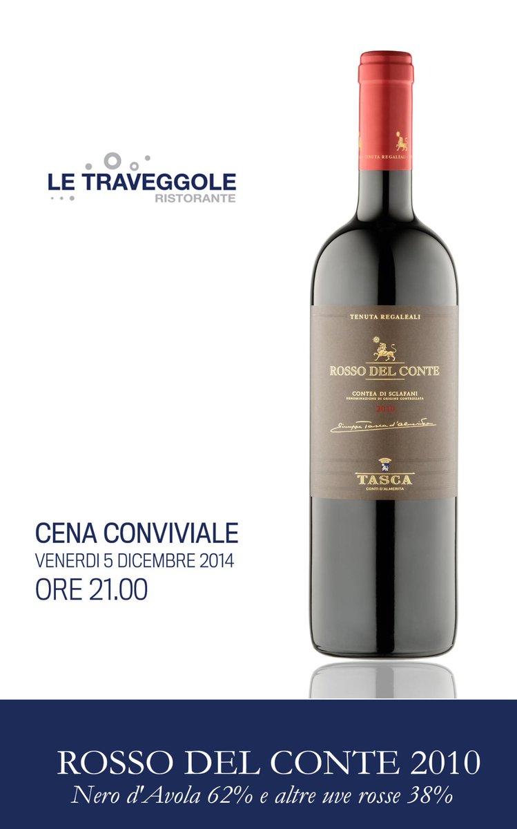 LeTraveggole's tweet photo. #LeTraveggole #CeneConviviali #Favara @TascaWine #tascadalmerita #rossodelconte #wine http://t.co/nXlARG65MK
