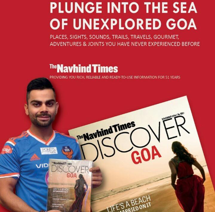 Plunge into the sea of Unexplored #Goa with @Navhind_Times' #DiscoverGoa.