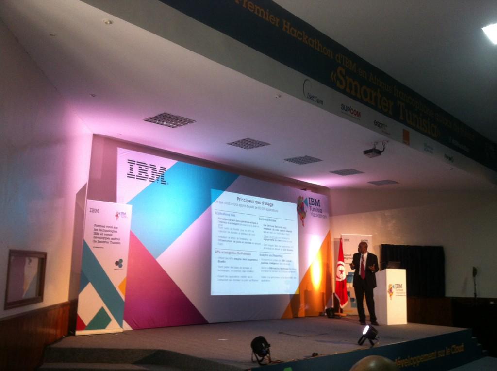 katouadh's tweet image. #IBMhackathon #livetweet #bluemix right now in #Isetcom