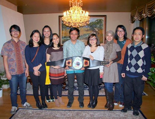 PPI Finlandia bersama Gibran Huzaifah (CEO Cybreed, 1st Winner Get in The Ring International) @gibranwow <a href="/PPIFinland/">PPI Finlandia</a>