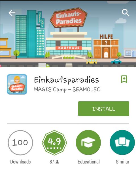 SMKN1CMH39th's tweet photo. Aplikasi Kamus Bahasa Jerman buatan RPL nih. Download Eindkaufsparadies di androidmu sekarang:D http://t.co/1RRQizSgnN