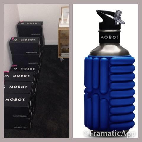 The Worlds first and only Foam Roller-Water Bottle, perfect Xmas gift. Want one? info@hayleybateup.com.au