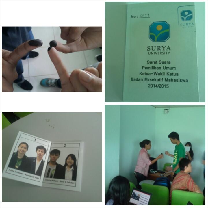 DigicomSU_14's tweet photo. Today we're having a Voting for our next President-Vice President of @BEMSurya 14/15. Hoping d'best! #SuryaUniversity http://t.co/e4gvanJNoN