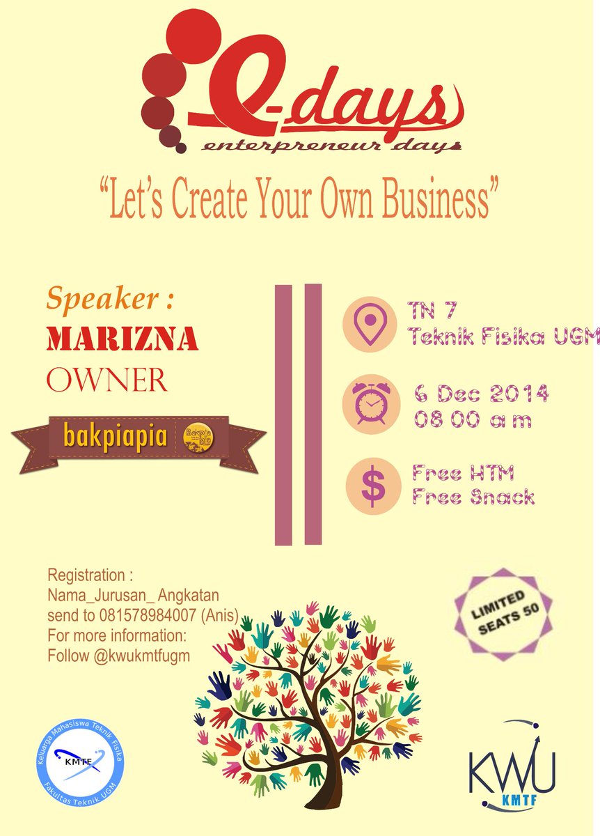 Let's create your own business with owner <a href="/bakpiapia/">Bakpiapia</a> !!!!!
@KMTF_UGM