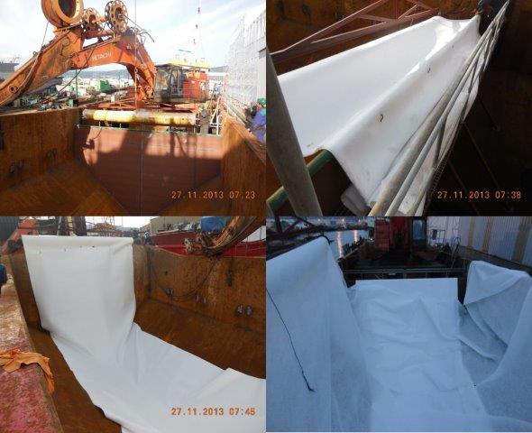 Ecodraga's tweet photo. Calentando para la prueba del viernes! @nodosasl ya ha instalado el geotextil sobre la cantara experimental.Seguimos! http://t.co/0oHw4tmEZp
