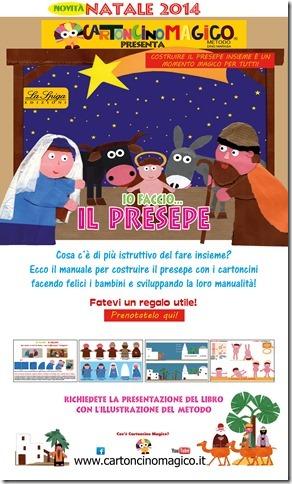 abcompanyNet's tweet photo. NOVITA':manuale IO FACCIO IL PRESEPE per realizzare il presepe completo  usando il metodo del Cartoncino Magico http://t.co/jqxQJHjEHc