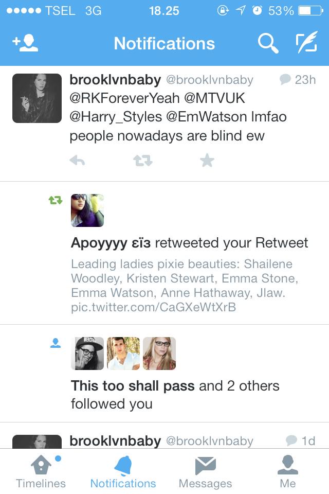 RKForeverYeah's tweet photo. omg so i just realized that @CaziGreene followed me yesterday. But he's unfollowed me now. :( http://t.co/eDrer7agIq
