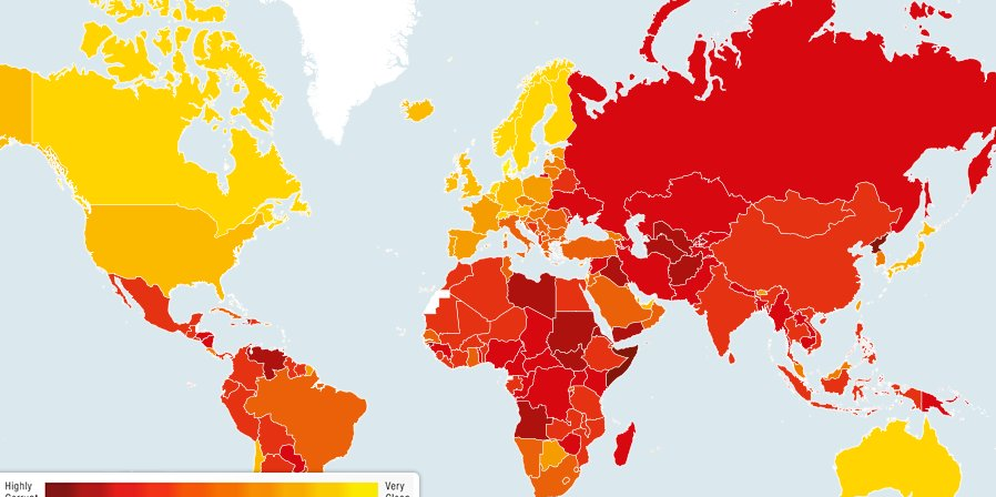 The 17 Most Corrupt Countries In The World: read.bi/1viFWEZ