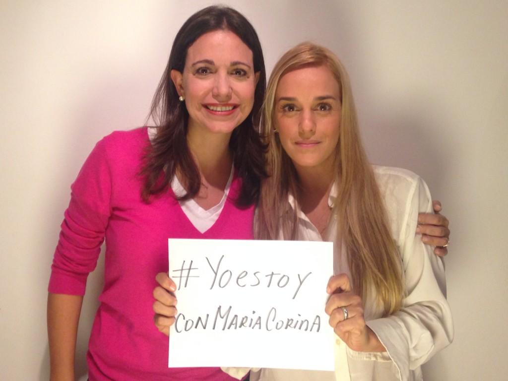 Hoy con <a href="/MariaCorinaYA/">María Corina Machado</a> en cada paso #YoEstoyConMariaCorina Fuerza y FE!