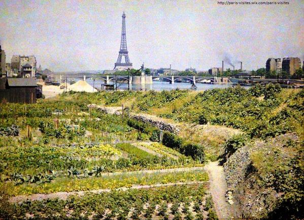 Fascinating Historical Picture of Eiffel Tower in 1918 