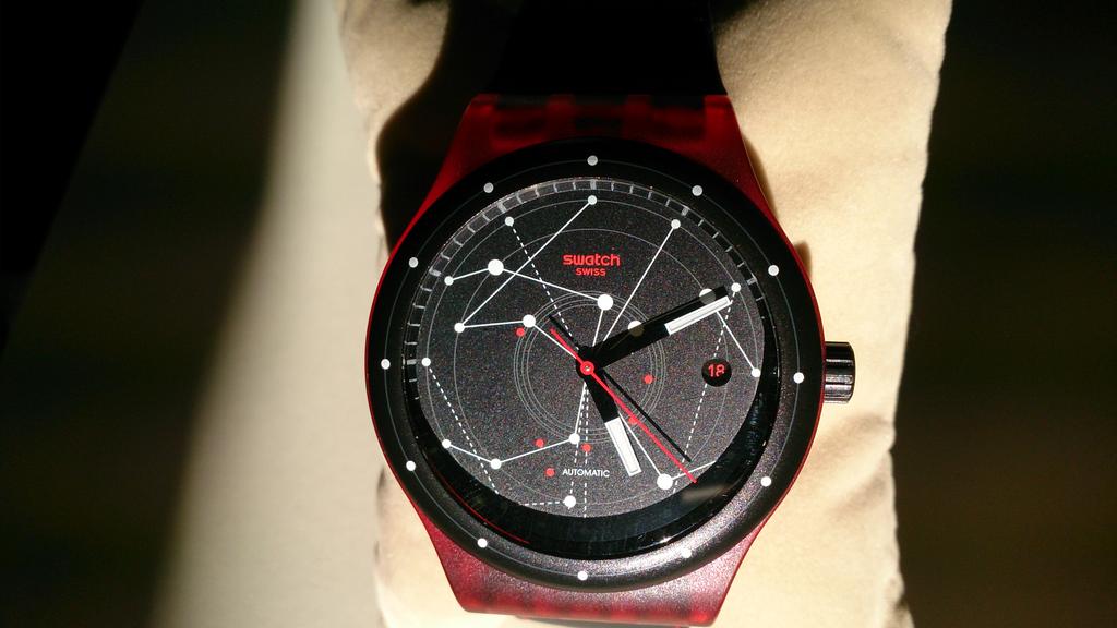 AWorldOfTime's tweet photo. Swatch automatic NEW -£80. RRP: £108 http://t.co/6paoubqd9X