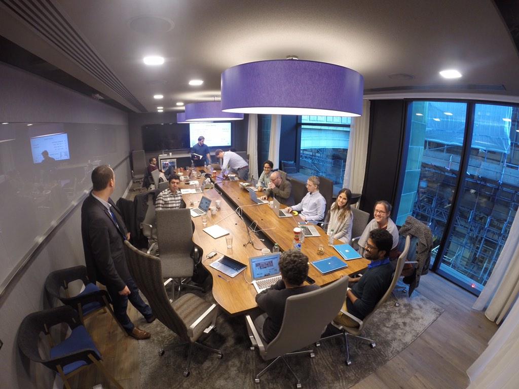KikeLevy's tweet photo. .@TwitterSports team working all together! #GSS2014 http://t.co/yDif7oKlrk
