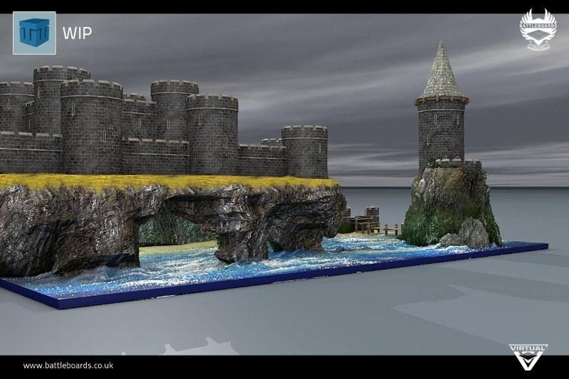 TabtopWorkshop's tweet photo. Have a look at the full set of Design Photos from our Castle Board, currently being made by @BattleboardsUK ! http://t.co/R4WqlfsHtP