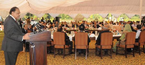 RadioPakistan's tweet photo. #Pakistan #peace_loving country: President addresses 7th #APA plenary session in #Lahore http://t.co/qzaLDoLHgI http://t.co/twl3mA6szX