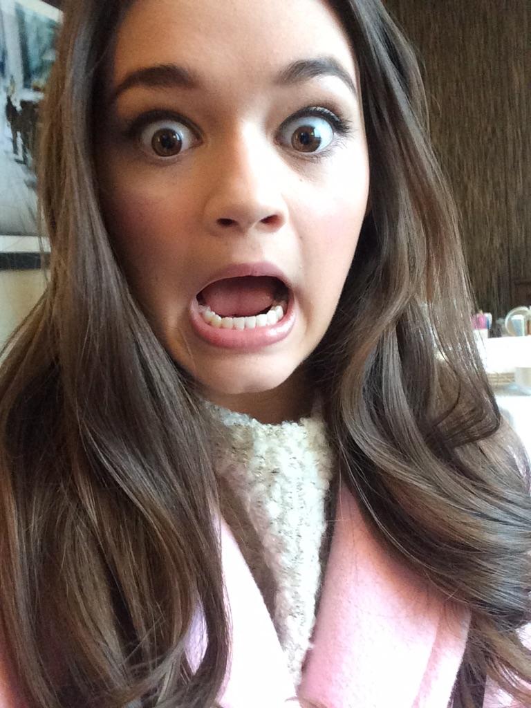 popstarmagazine's tweet photo. And so it begins! 5am wake up calls look so much better with hair and makeup by @lyddibug Ask Qs with #ciara4popstar http://t.co/fdUM6Uc3eL