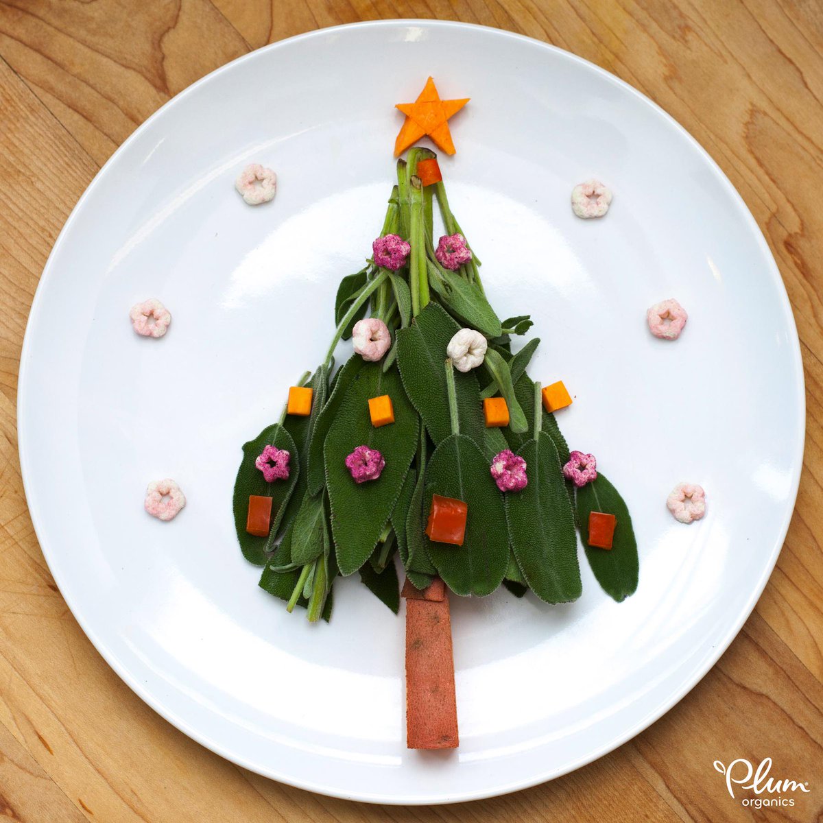 PlumOrganics's tweet photo. TREEmendously tasty! #FoodArt #FeedAmazing #Superpuffs #PlumOrganics http://t.co/unXNxTEIGI
