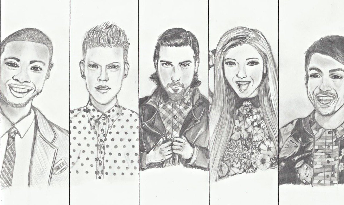 AWESOME #PTXFAF illustration from French fan Morgane! SUBMIT for a chance to be featured HERE: smarturl.it/PTXFAF?IQid=tw